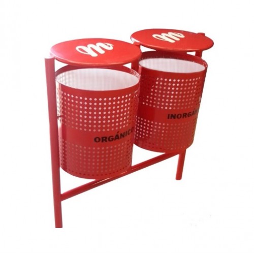 Bote Jumbo Doble con Tapa
